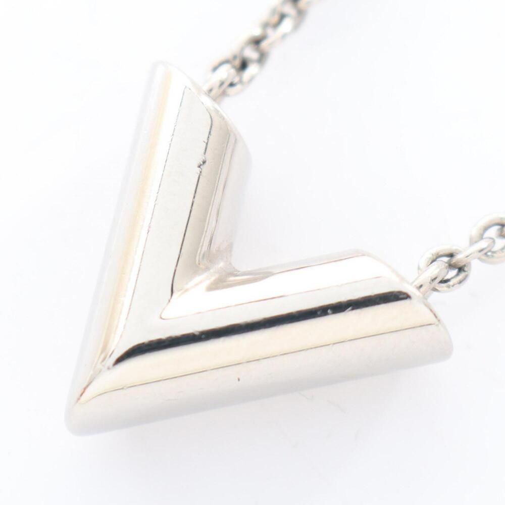 LOUIS VUITTON Silver Necklace - Picture 2 of 8